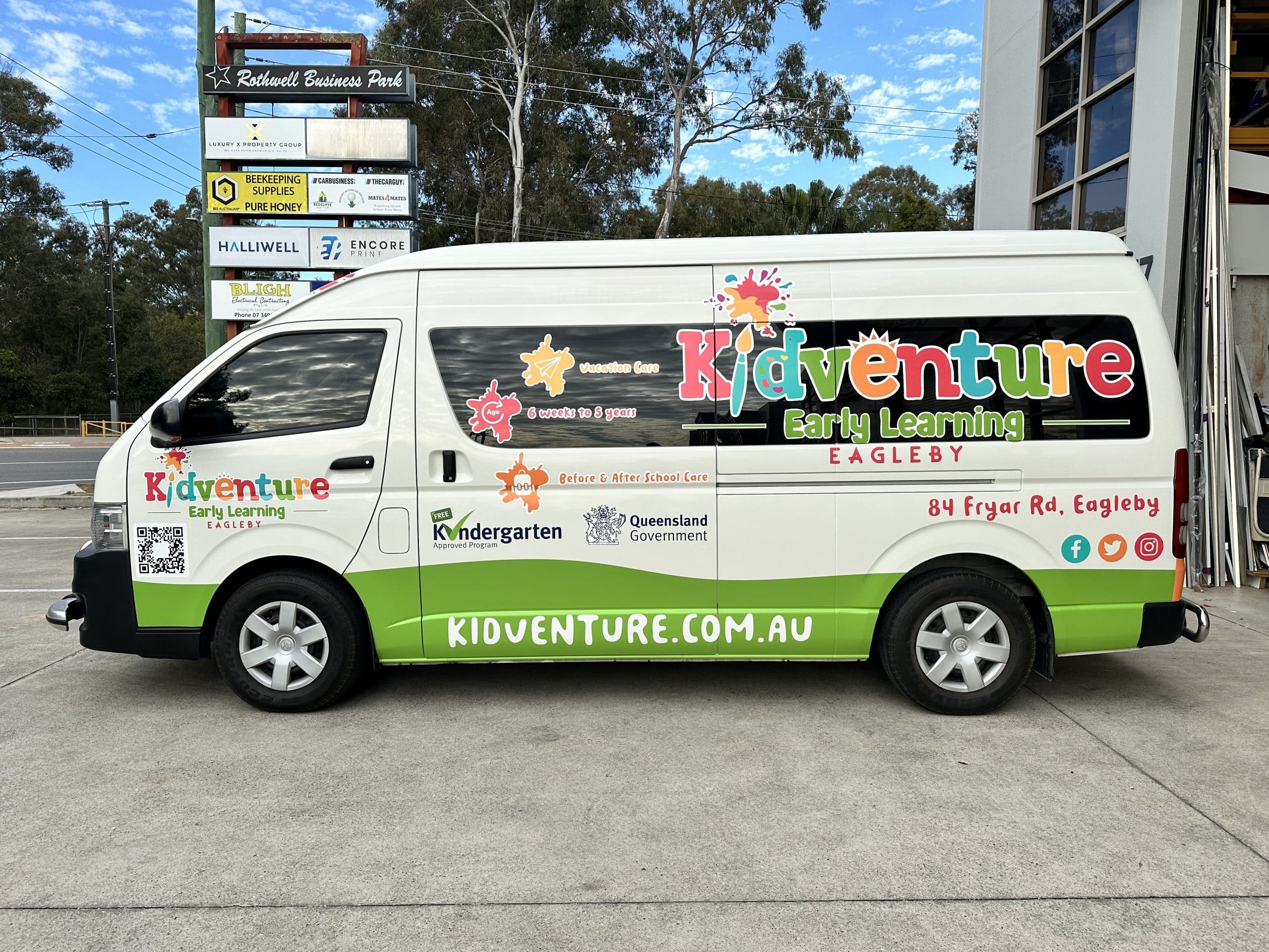 Childcare Vehicle Signage